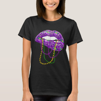Camisa de Mardi Gras para las mujeres levanta el C