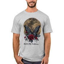 camisa de mariposa