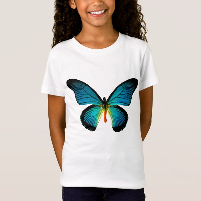 Camisa de mariposa azul (Anverso)