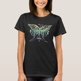 Camisa de mariposa de festival (arcoíris pastel)
