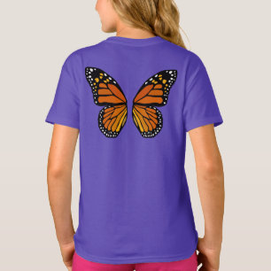 Camisa de Mariposa Unisex Top de Mariposa Lindo pa