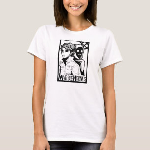 Camisa de mármol de los avispones