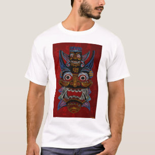 Camisa de máscara tribal