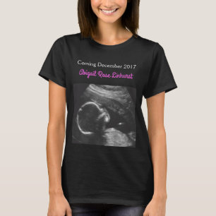 Camisa de maternidad de la imagen del ultrasonido
