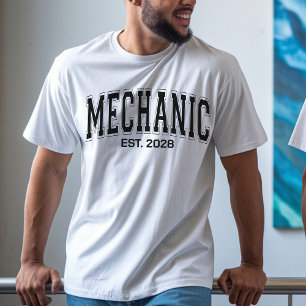 Camisa de mecánico para hombre, camisa personaliza