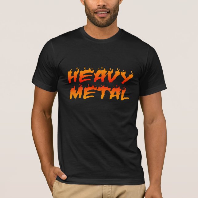 Camisa de metales pesados del fuego (Anverso)