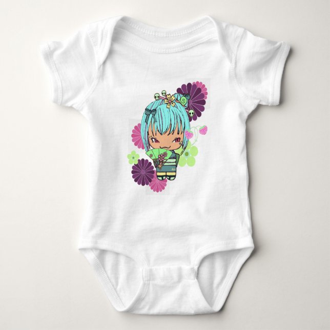 Camisa de Miao de la muñeca de Kokeshi (Anverso)