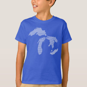 Camisa de Michigan de los niños
