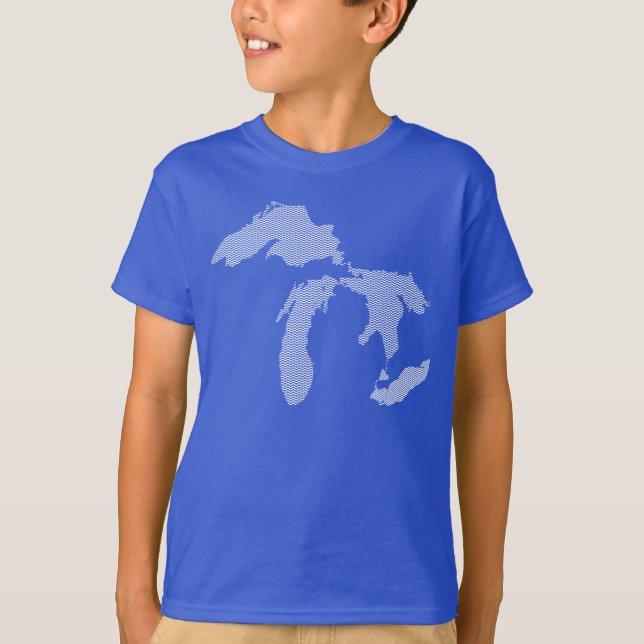 Camisa de Michigan de los niños (Anverso)