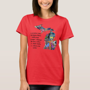 Camisa de Michigan - personalizado con la elecció