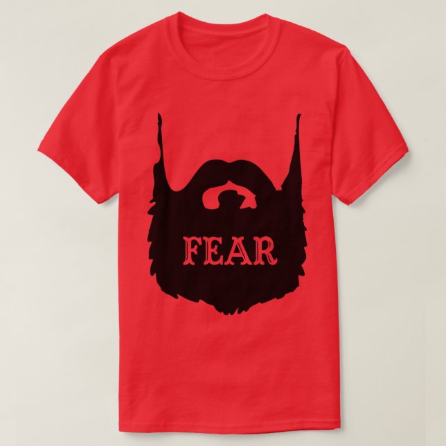 Camisa de miedo por miedo La barba 2 (Diseño del anverso)