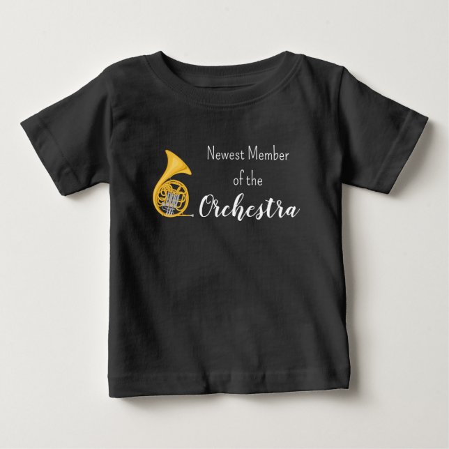Camisa de Miembro Más Nuevo de la Orquesta Corno F (Anverso)
