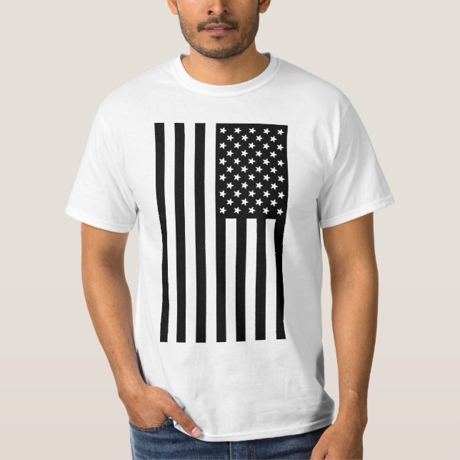 Camisa de moda de la bandera americana (Anverso)