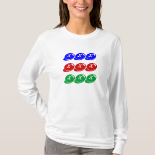 camisa de moda de los jugadores del círculo del