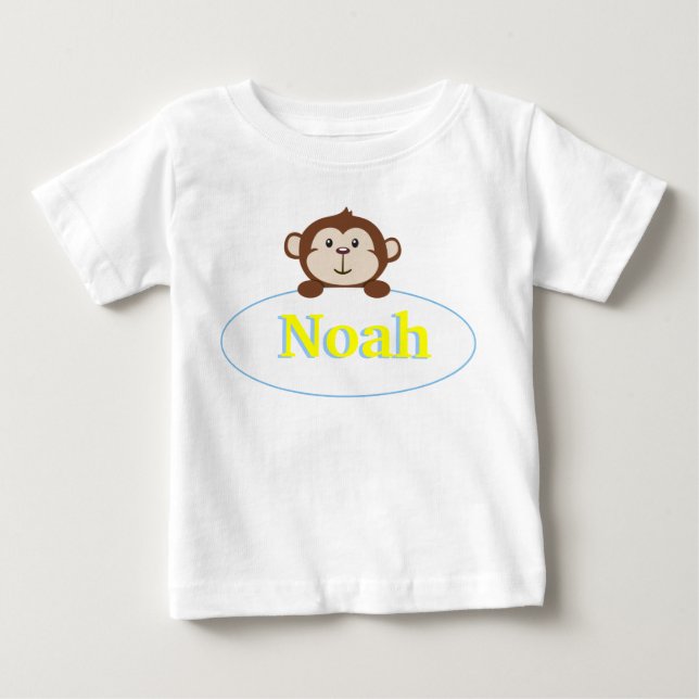 Camisa de mono personalizada para niños (Anverso)