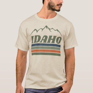 Camisa de montaña del orgullo estatal retro silenc
