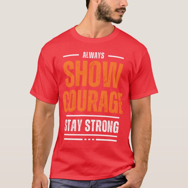 CAMISA DE MOTIVACIÓN DE VALOR amigos (Anverso)