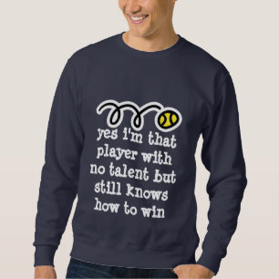 Camisa de motivación del tenis con cita divertida