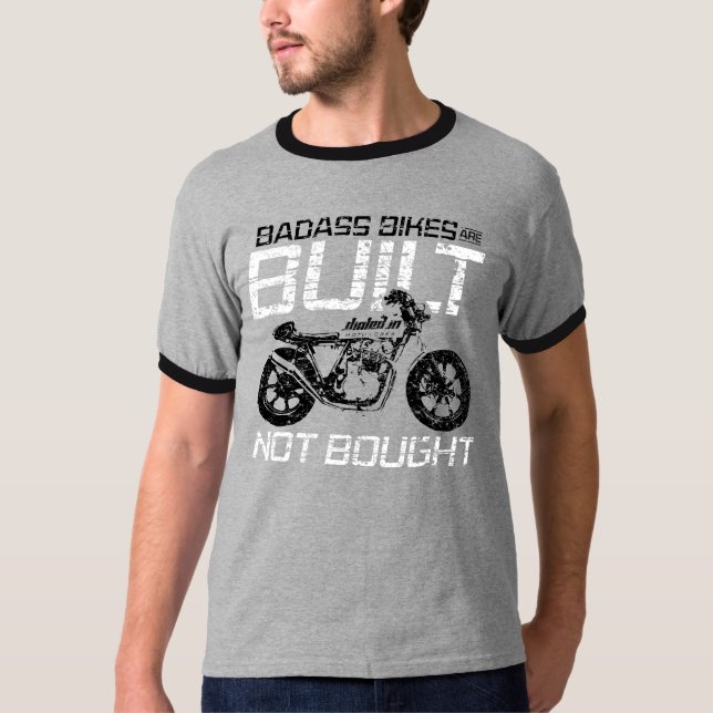 Camisa De Motocicleta No Comprada De personalizado (Anverso)