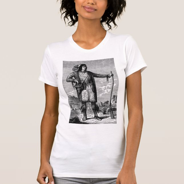 Camisa de mujer de la jefa india estadounidense (Anverso)