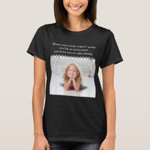 Camisa de mujer Meme para presentar