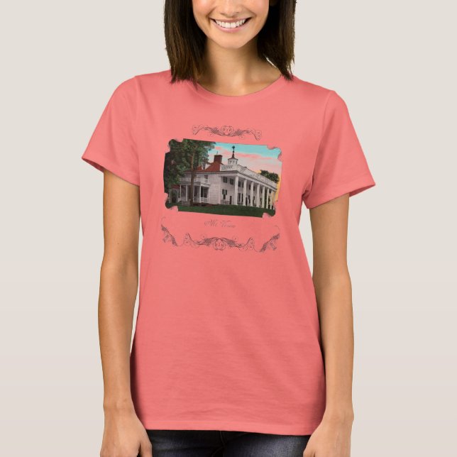 Camisa de mujer mt. Vernon Vintage (Anverso)