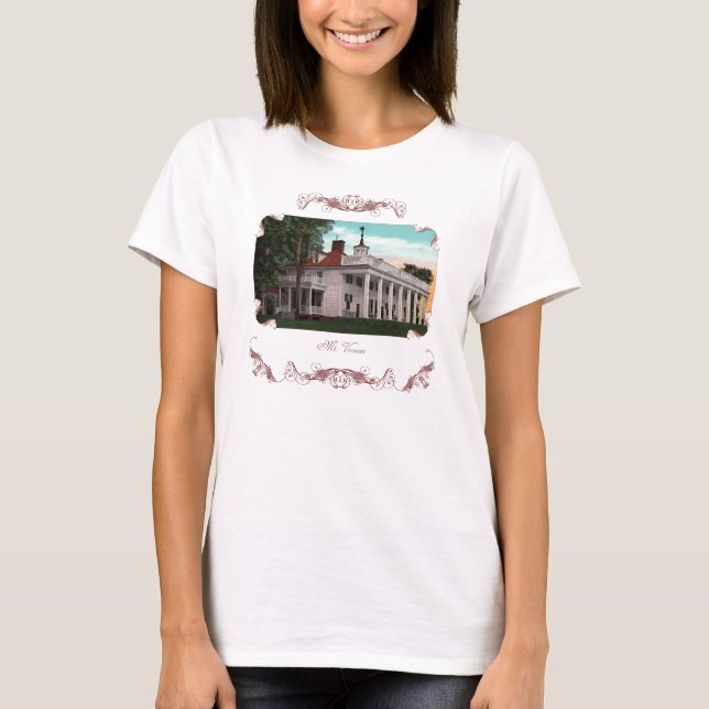 Camisa de mujer mt. Vernon Vintage (Anverso)