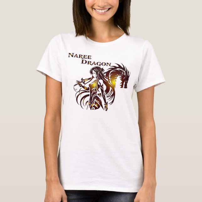 Camisa de mujer Naree Dragon (Anverso)
