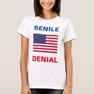 Camisa de mujer "SENILE DENEGACIÓN" de Dementia Jo