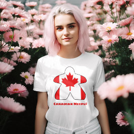 Camisa de mujeres de la comunidad canadiense