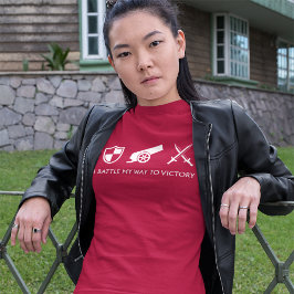 Camisa de mujeres militares para juegos de azar