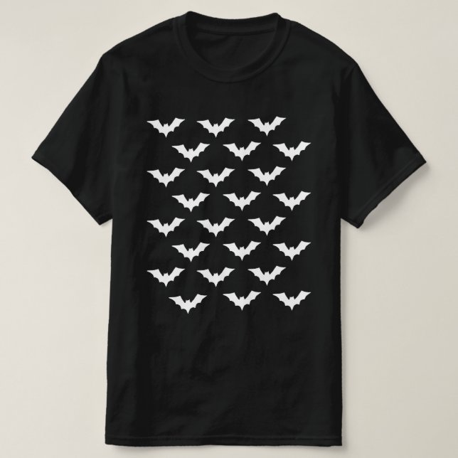 CAMISA DE MURCIÉLAGOS VAMPIROS (Diseño del anverso)