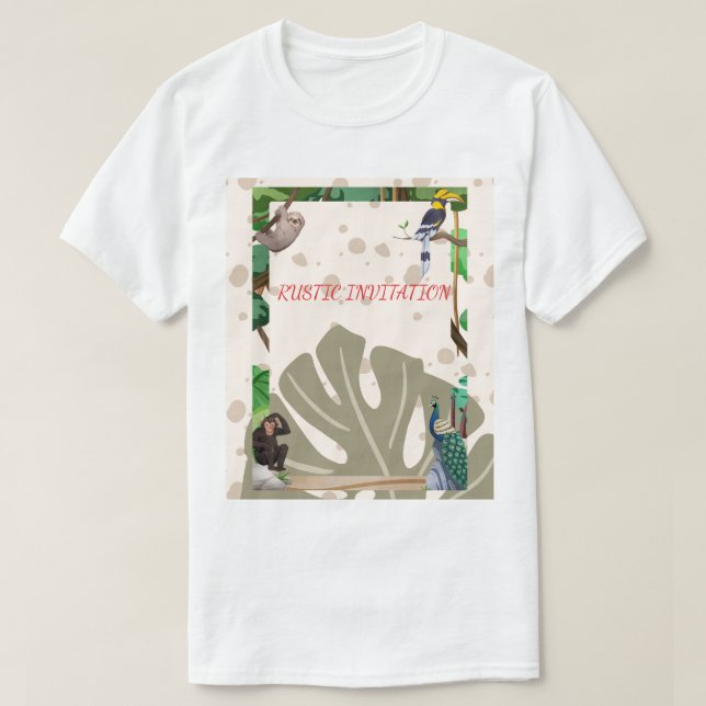Camisa de naturaleza rústica (Diseño del anverso)