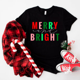 Camisa de Navidades amargos y brillantes