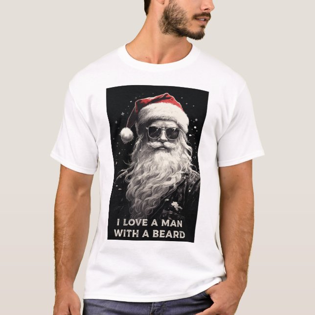 CAMISA DE navidades: "AMO A UN HOMBRE CON UNA BARR (Anverso)