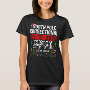Camisa de Navidades correccionales del Polo Norte
