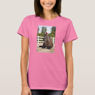 Camisa de Navidades de caballos