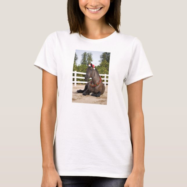 Camisa de Navidades de caballos (Anverso)