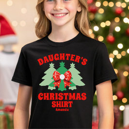 Camisa de Navidades de hija personalizada