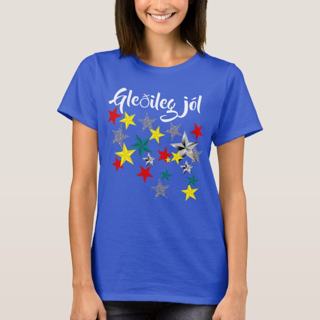 Camisa de Navidades de Merry Islandia (Anverso)