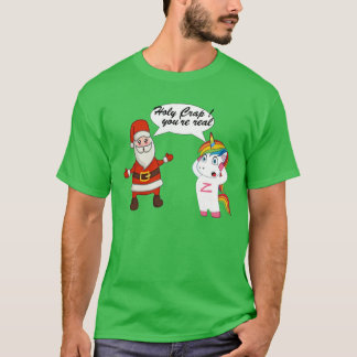 Camisa de Navidades de Santa Unicornio - Graciosa