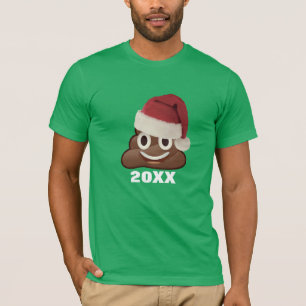 Camisa de Navidades divertidos en la Emoji de poop