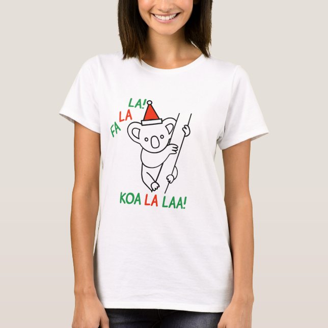 Camisa de Navidades Koala (Anverso)