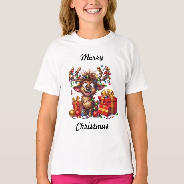 Camisa de Navidades para niños (Anverso)