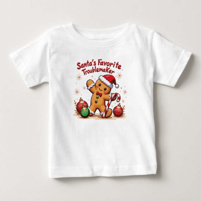 Camisa de navidades para niños problemáticos favor (Anverso)