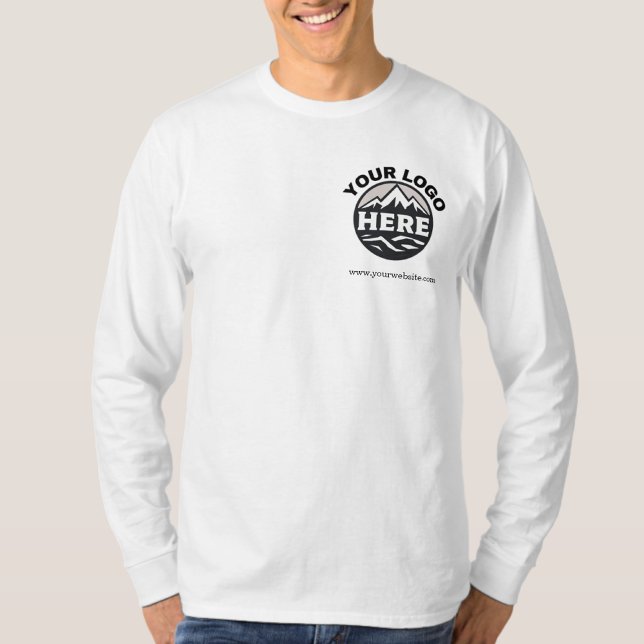 Camisa de negocios de manga larga para hombres per (Subido por el creador)