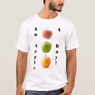 Camisa de niña de manzanas