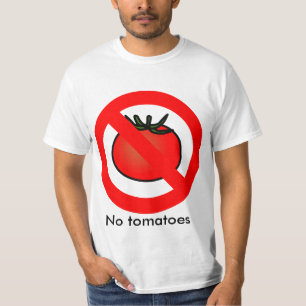 Camisa de "ningunos tomates"