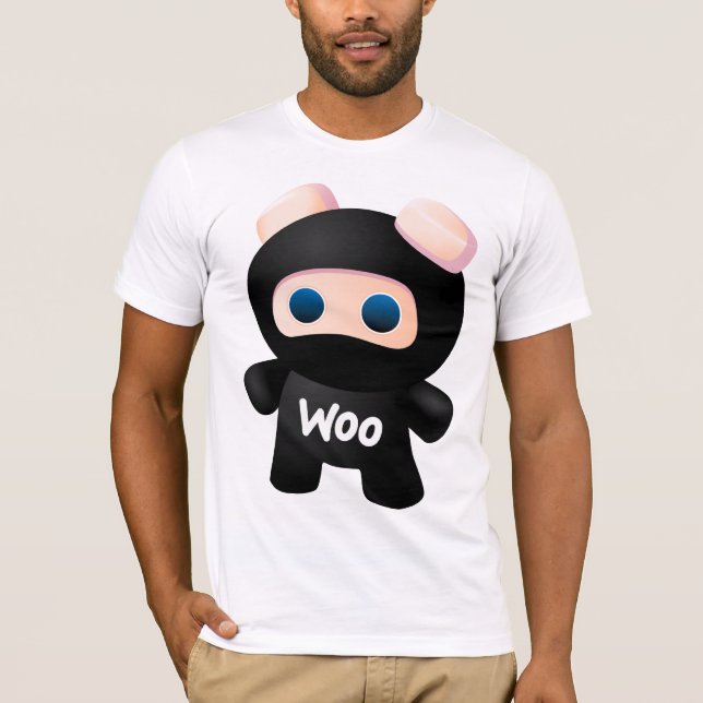 Camisa de Ninja (hombres cabidos) (Anverso)
