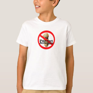 Camisa de niño apasionado de cacahuete